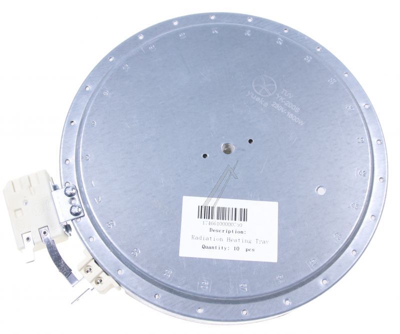 Strahlungsheizkörper Yk-200s 1800W für Ofen Midea 17466100000750 Heizelement