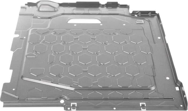 Gehäuseseite für Bosch-Ofen 00771949 links, weiß