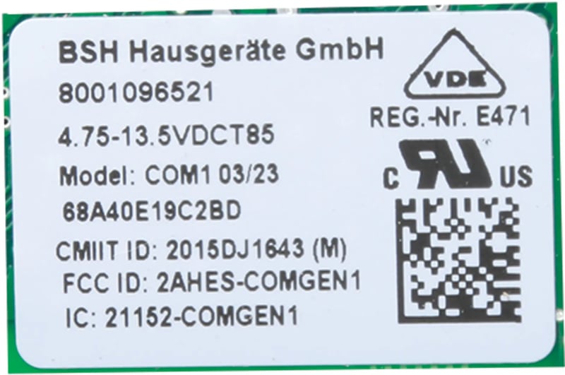 Steuergerät 10003910