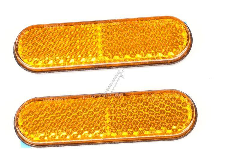 Gelber elliptischer Reflektor JEEP Aprilia Ducati JE_SE018 für E-Scooter Beleuchtung