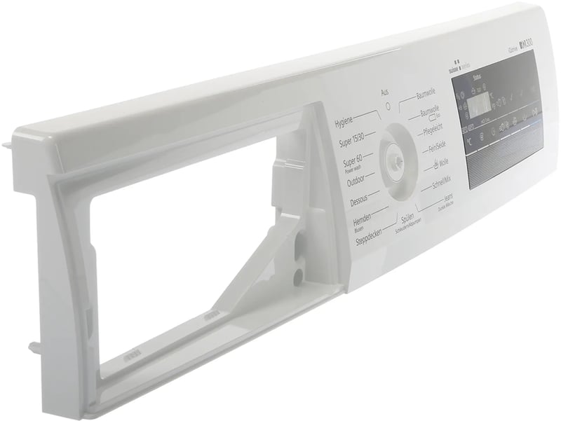 Bedienblende für Gehäuseteile Bosch 11013347 Frontblende, weiß