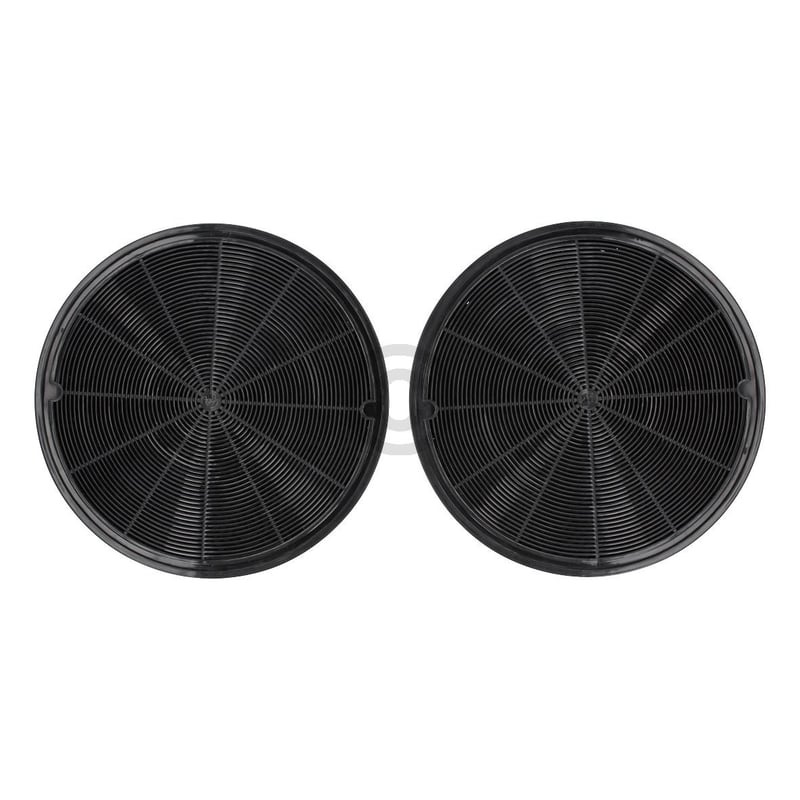 Kohlefilter wie Electrolux 902980046/4 196mmØ EFF62 für Dunstabzugshaube 2Stk 902979357