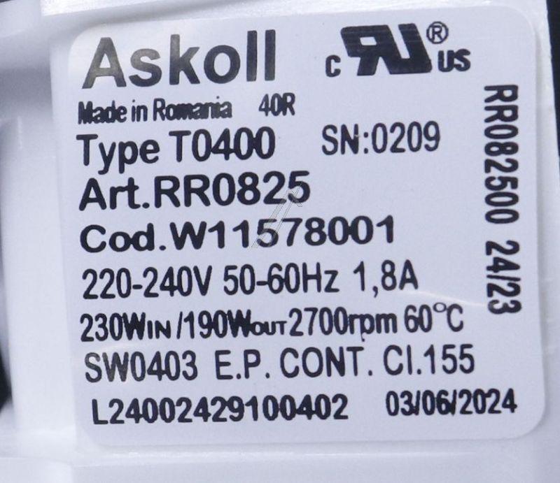 Lüftermotor für Whirlpool Ofen 488000864344 Backofen