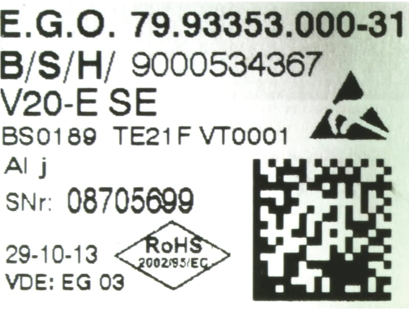 Steuerungsmodul 00651054