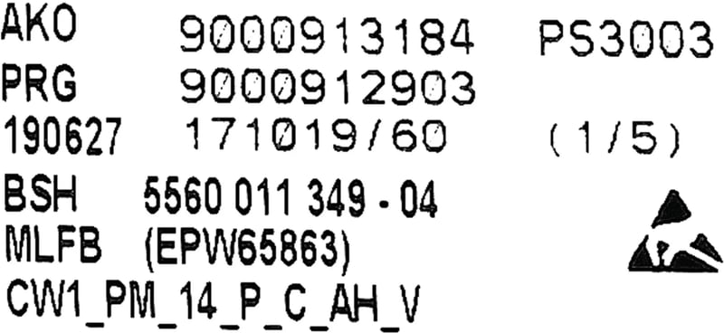 Leistungsmodul 11003781