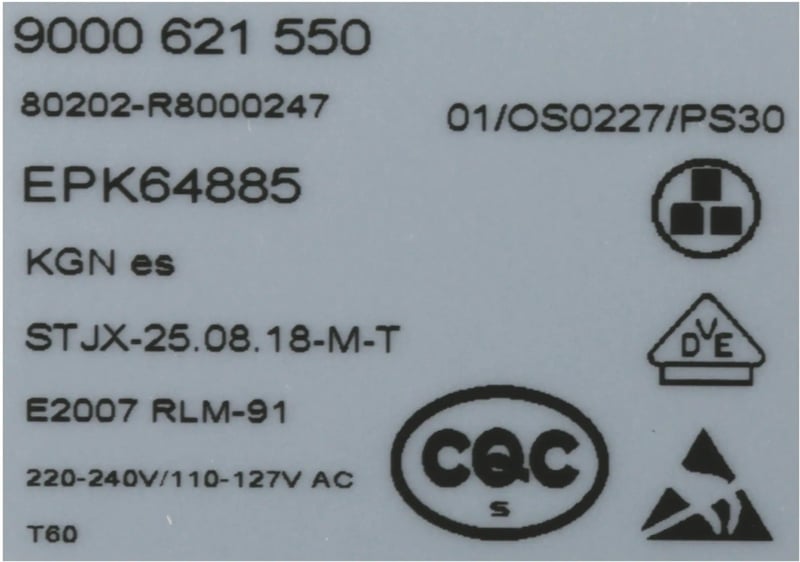 Temperaturregler 00649213