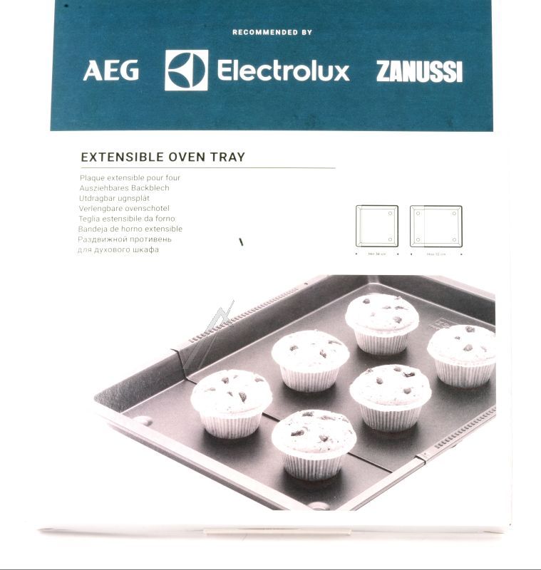 Ausziehbarer Backofenrost für AEG Electrolux Ofen 38-52cm Antihaft