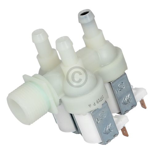 Magnetventil EURONOVA 031421 dreifach 90° 10,5mmØ für Waschmaschine