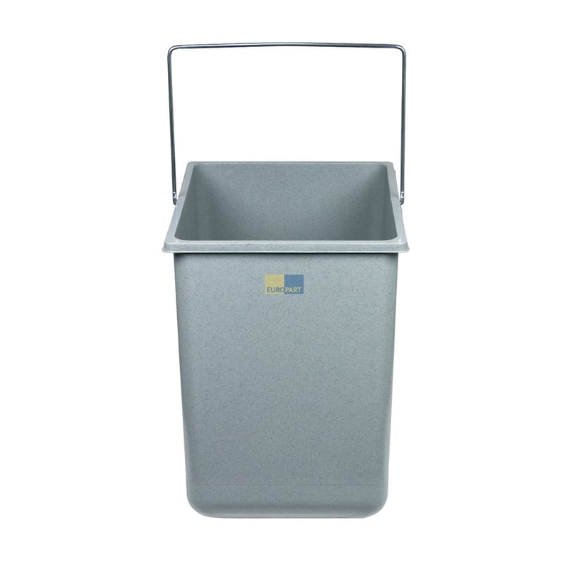 Inneneimer 316x226x286mm 18 Liter Hailo 1094079 hellgrau