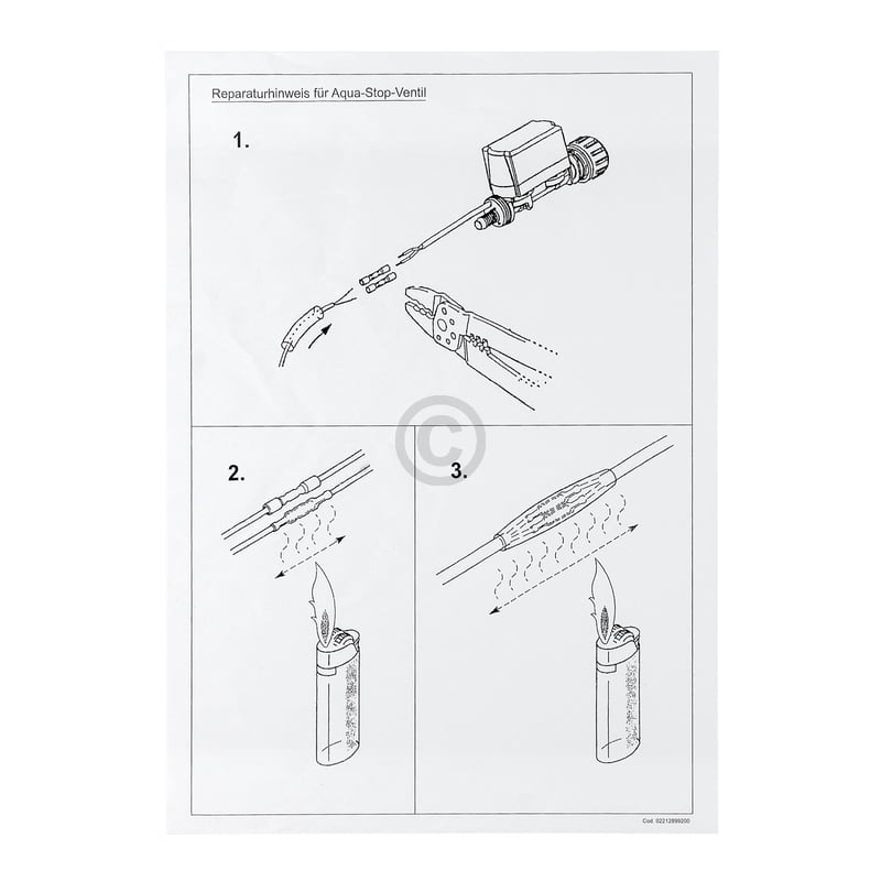 Magnetventil Set Bitron 39020083K passend für Bosch 00263789 in Geschirrspüler