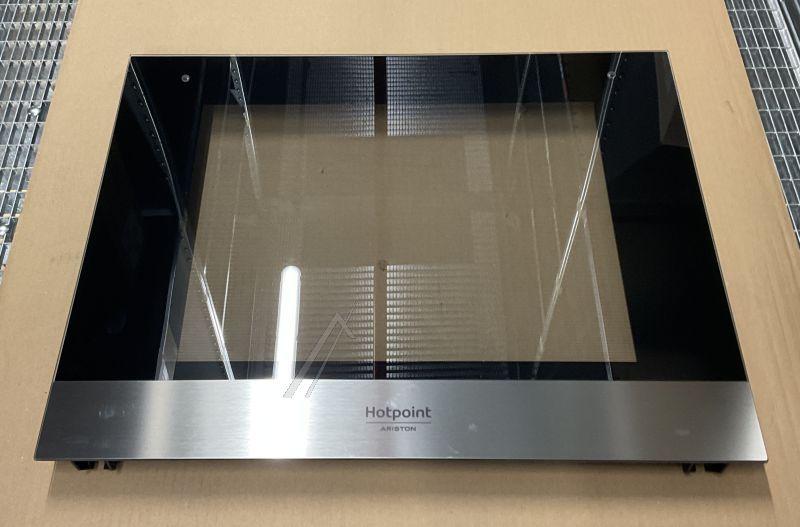 Backofentür-Aussenscheibe für Whirlpool-Indesit-Ofen 481010849647 Glas, Halterungen