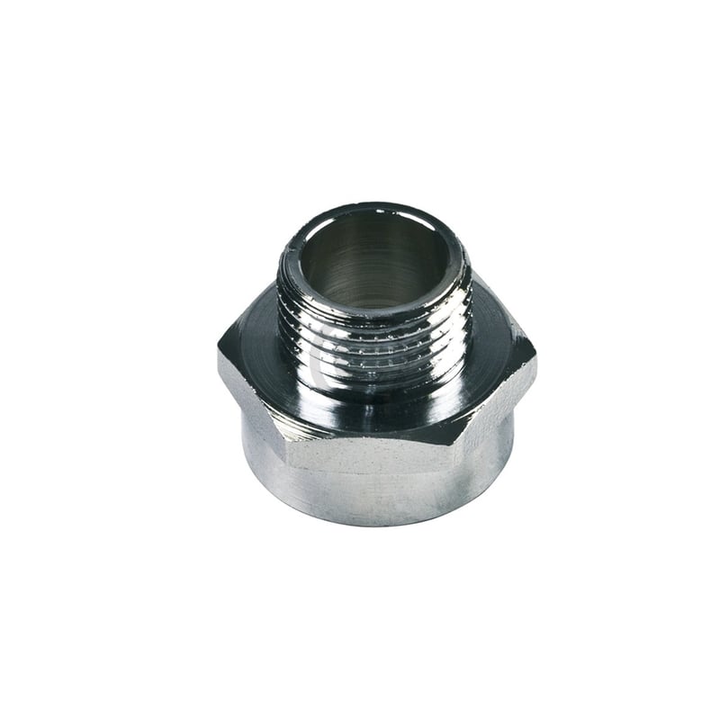 Sanitär-Adapter 3/4" Innengewinde auf 1/2" Außengewinde Reduzierung 16106 0