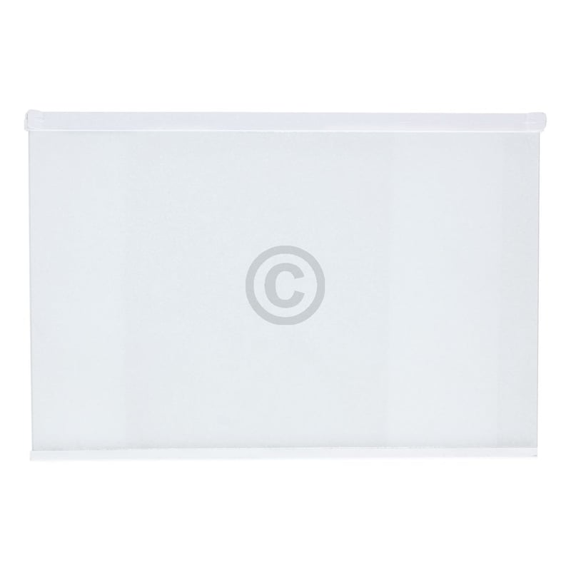 Glasplatte mitte für Kühlteil beko 4657830100 450x305mm mit Leisten für KühlGefrierKombination
