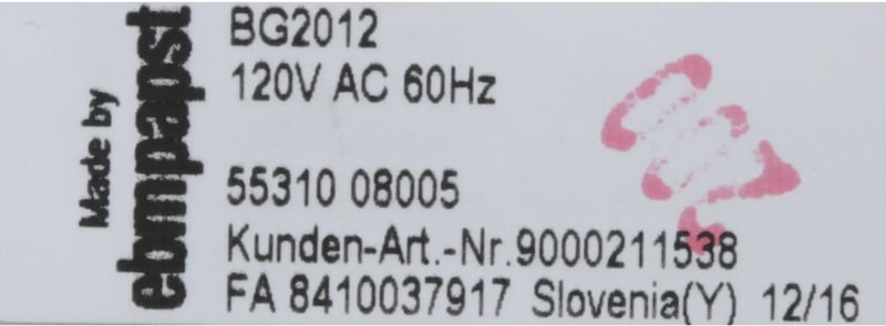 Lüftermotor 00676779