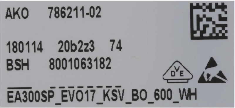 Steuerungsmodul programmiert 00740234