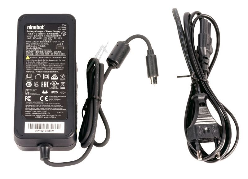 Ladegerät 41V 1,7A 70W Segway-Ninebot AB.50.0010.67 für E-Scooter ES1 ES2 ES4 E25E F20D MAX G30LD LE
