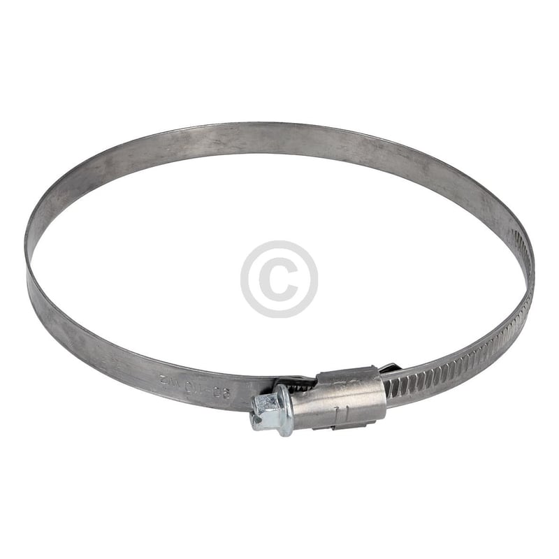 Schlauchschelle 90-110mmØ Chromstahl für 100er Abluftschlauch 1Stk