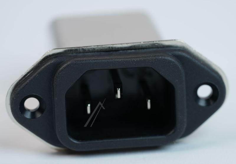 Entstörfilter für Dunstabzugshaube Whirlpool 488000861181 Rauschreduzierung 2x2MH