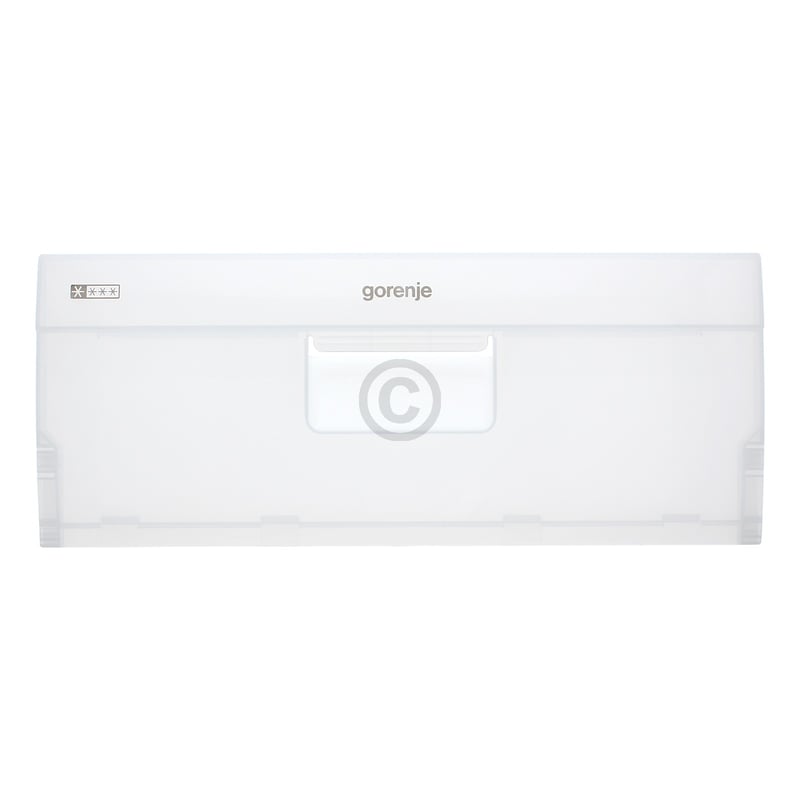 Schubladenblende für Gefrierkorb oben Gorenje 690336 in Kühl-Gefrierkombination