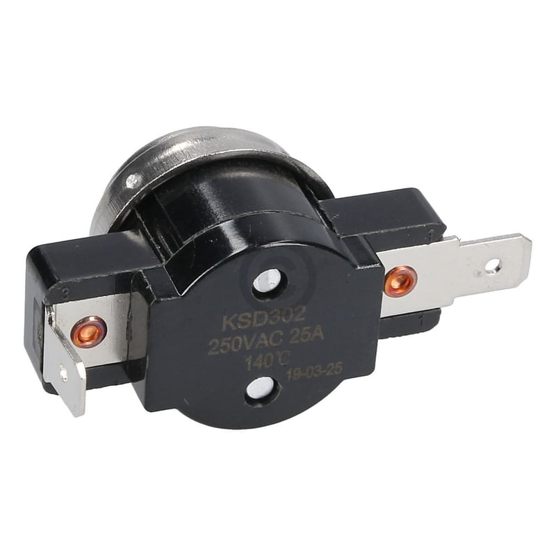 Temperaturbegrenzer 140°C an Heizelement passend für Miele 6671890 für Trockner