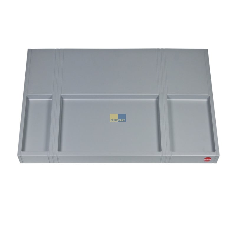 Deckel 560x400x35mm Hailo 1109749 Multideckel mit Stauraum signalgrau