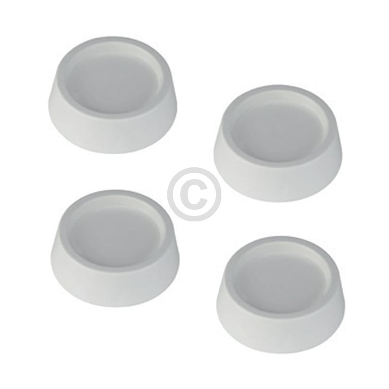 Schwingungsdämpfersatz rund weiß Wpro 484000008531 SKA202 4Stk