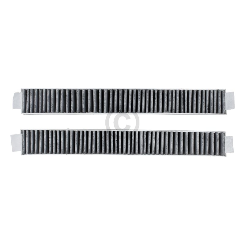 Geruchsfilter Set passend für Miele DKF30-P 11662790 355x50mm für Dunstabzugshaube 2Stk