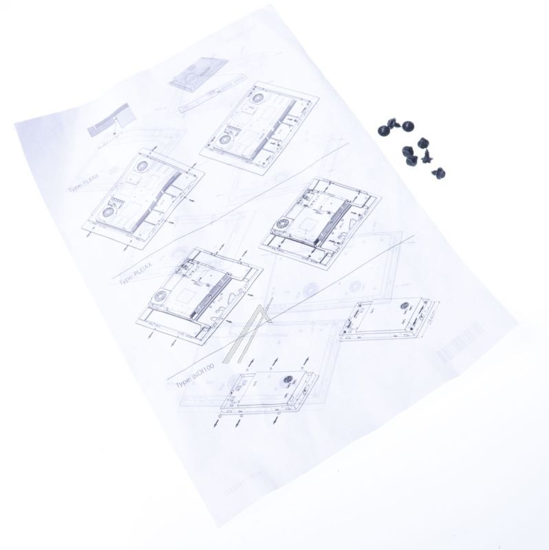 Induktionsmulden-Anbausatz für Whirlpool/Indesit Ofen 480121100112 Kochfeld-Montage