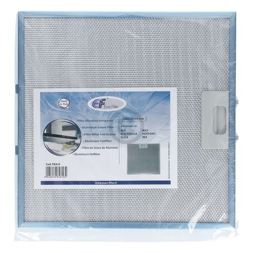 Fettfilter wie Whirlpool 481248058144 Metallfilter 330x320mm für Dunstabzugshaube