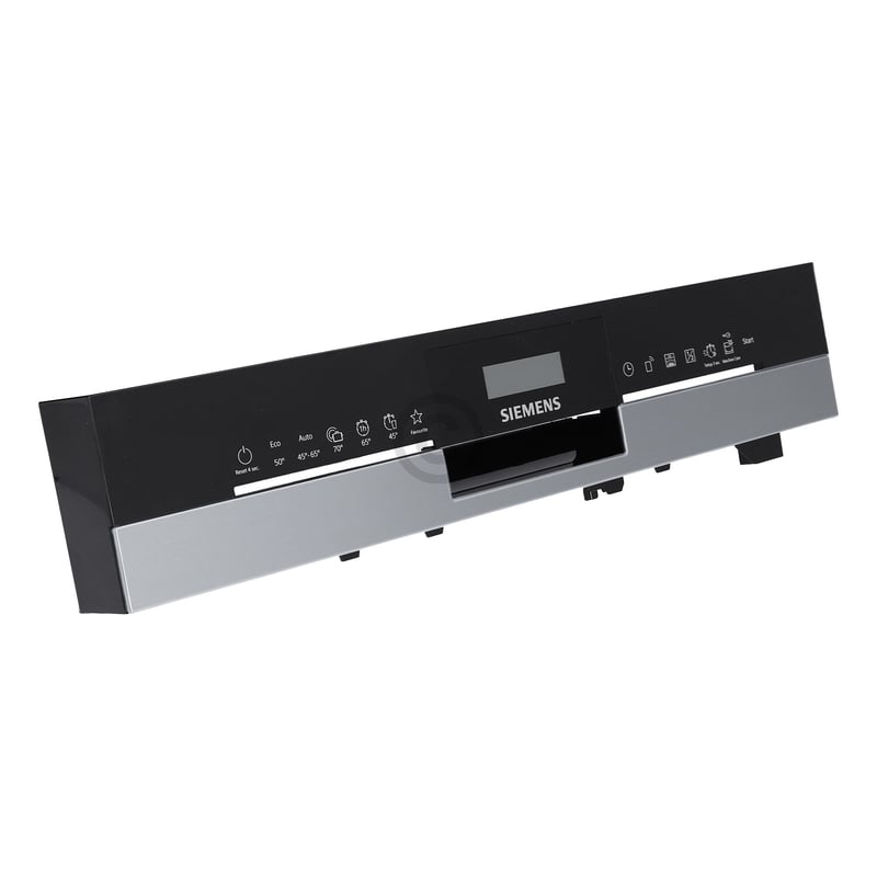 Blendenkasten für Geschirrspüler Bosch Siemens 11056310 Edelstahl, 6 Programme