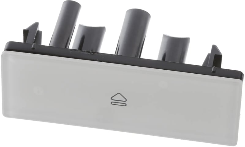 Drucktaste für Mikrowelle Bosch 10000649 Schaltknopf, weiß