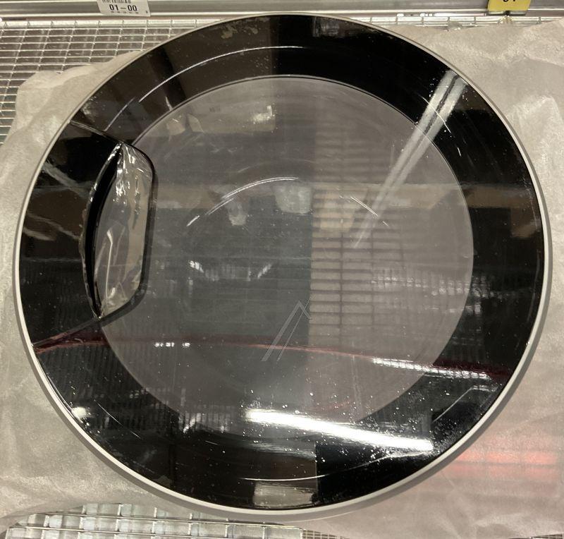 Waschmaschinentür Bauknecht 488000542969 Silber/Dunkel