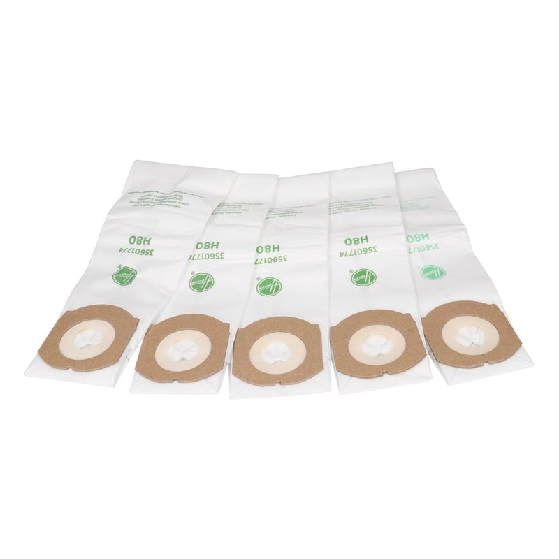 H80 HEPA Staubbeutel für Candy Hoover Staubsauger 35601774 5er Pack