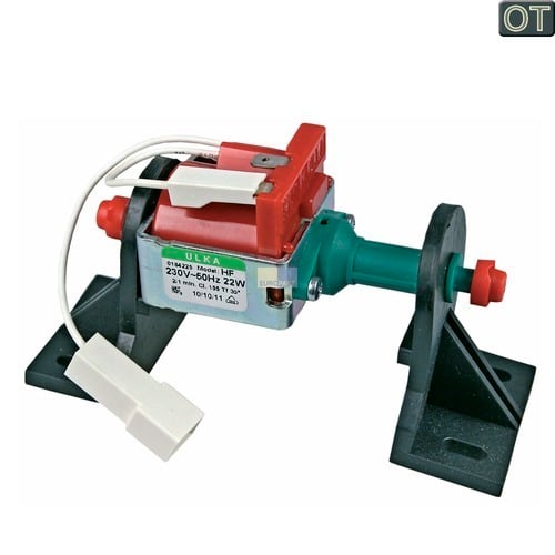Elektropumpe Ulka HF 230Volt mit Zubehör 481236018595 Bauknecht, Whirlpool, Ikea
