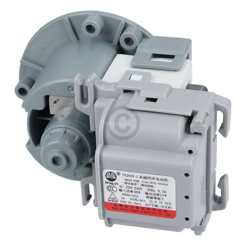 Ablaufpumpe SAMSUNG DC31-00181A WuXi Haoli für Waschmaschine