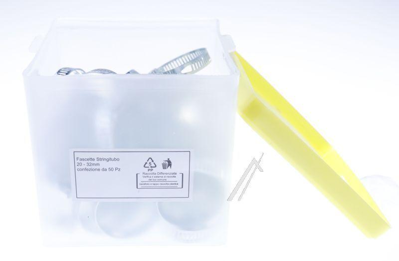 Schlauchschellen 20-32mm verzinkt (50 Stück) für Geschirrspüler COM