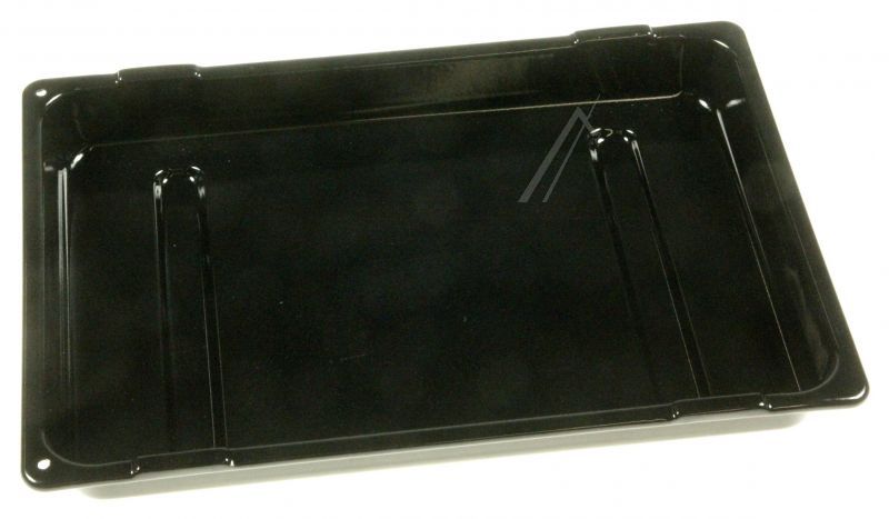 Fettpfanne für Ofen Whirlpool/Indesit 482000031109 emaille schwarz 385x300mm