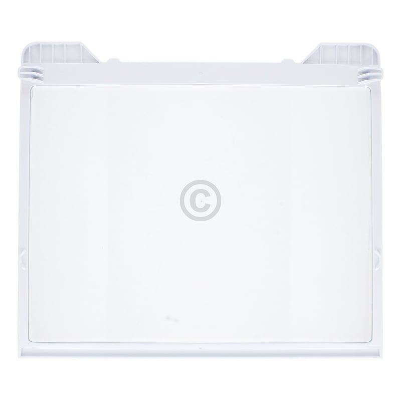 Glasplatte oben für Gefrierteil SAMSUNG DA67-04253A 440x385mm mit Rahmen für KühlGefrierKombination