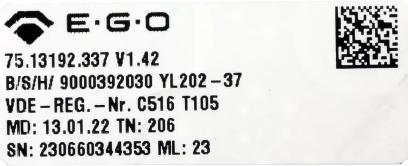 Bedienmodul 00614704