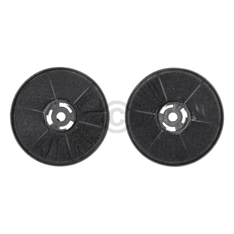 Kohlefilter Set wie KLARSTEIN 10032844 105mmØ für Dunstabzugshaube 2Stk
