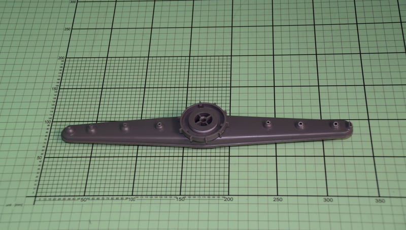 Oberer Sprüharm für Amica Geschirrspüler 1070019 Spülmaschine, Düsen