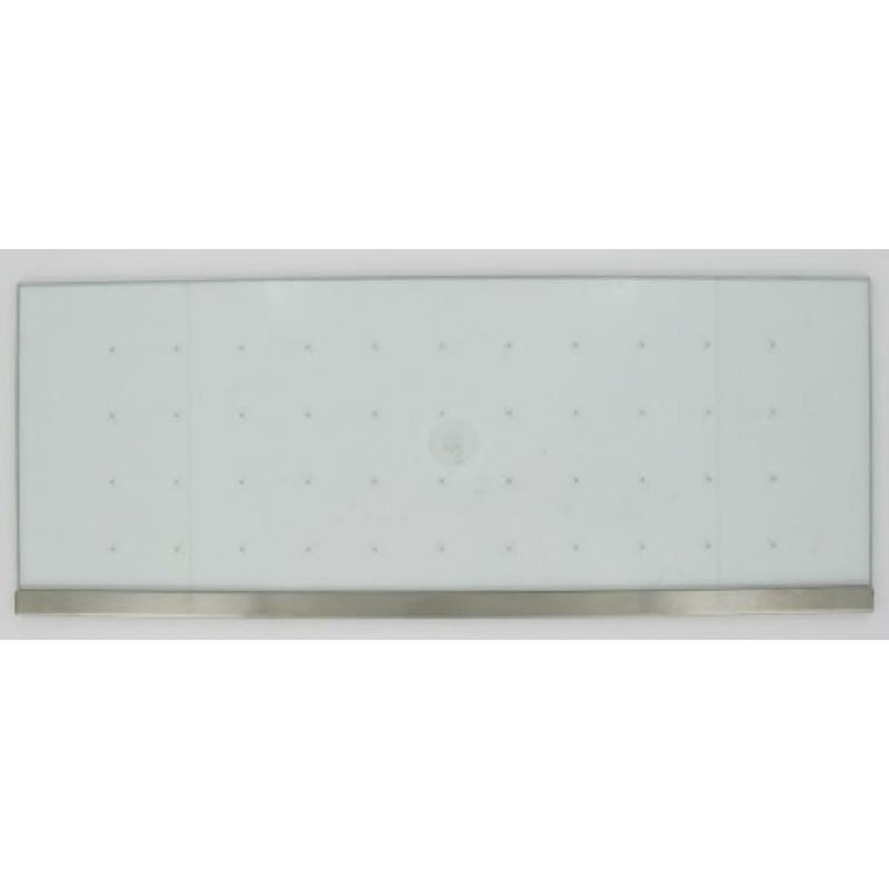 GLASS SHELF H54 Z1 470X182 ASSY INOX Gorenje 167024