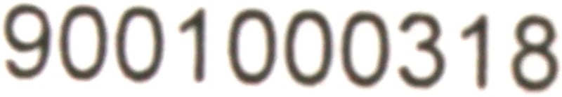 Bedienblende 11005790