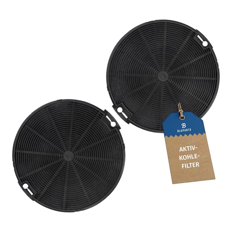 Kohlefilter passend für AEG 4055093712 EFF75 BLUPARTS von Dunstabzugshaube 2Stk