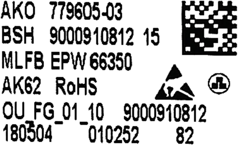 Bedienmodul programmiert 10004197