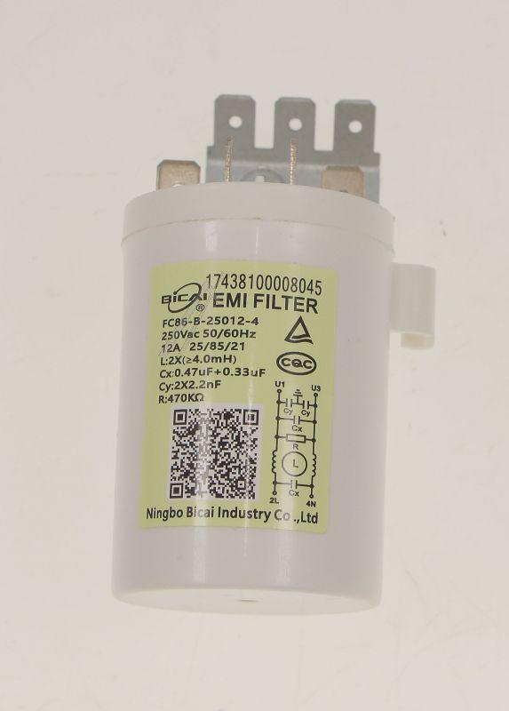 Entstörfilter Midea 17438100008045 für Waschmaschine Midea