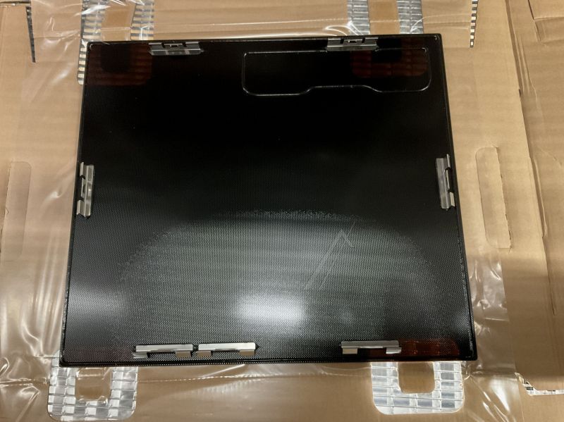 Kochmulde schwarz 590x520mm für Ofen AEG 5551122541 Glaskeramik