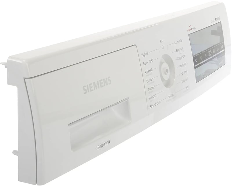 Bedienblende für Geschirrspüler Bosch 11010904 Frontblende, weiß