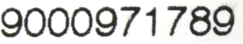 Bedienblende 11006036