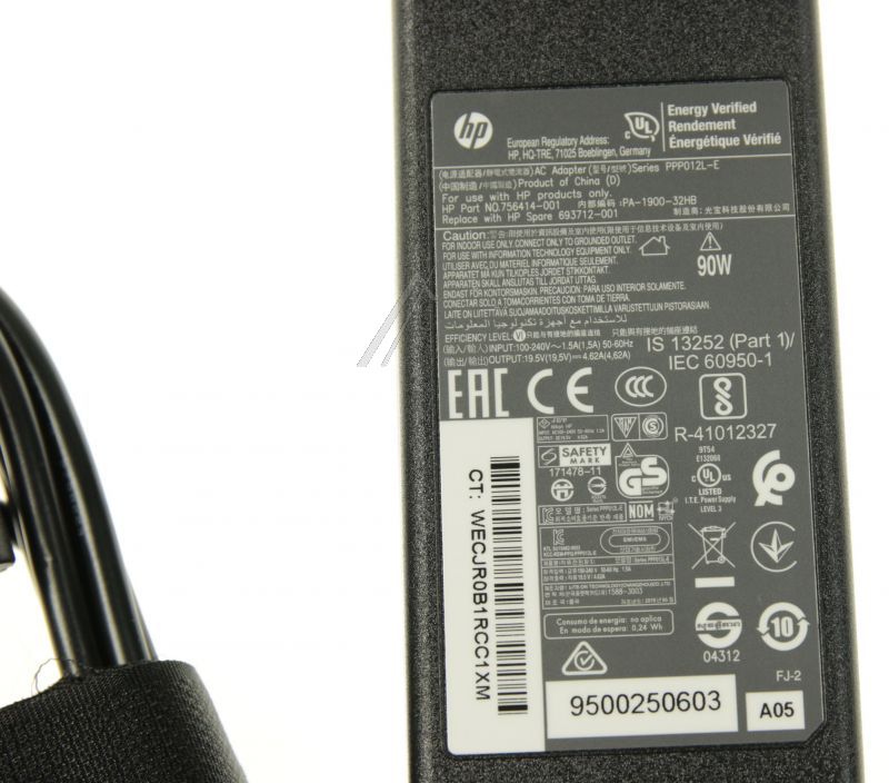 HP 90W Netzteil für Staubsauger 391173001 90 Watt